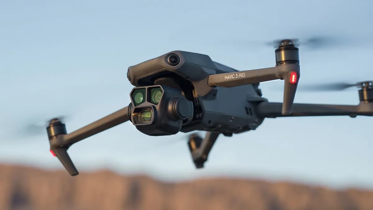 Drone camera resolution